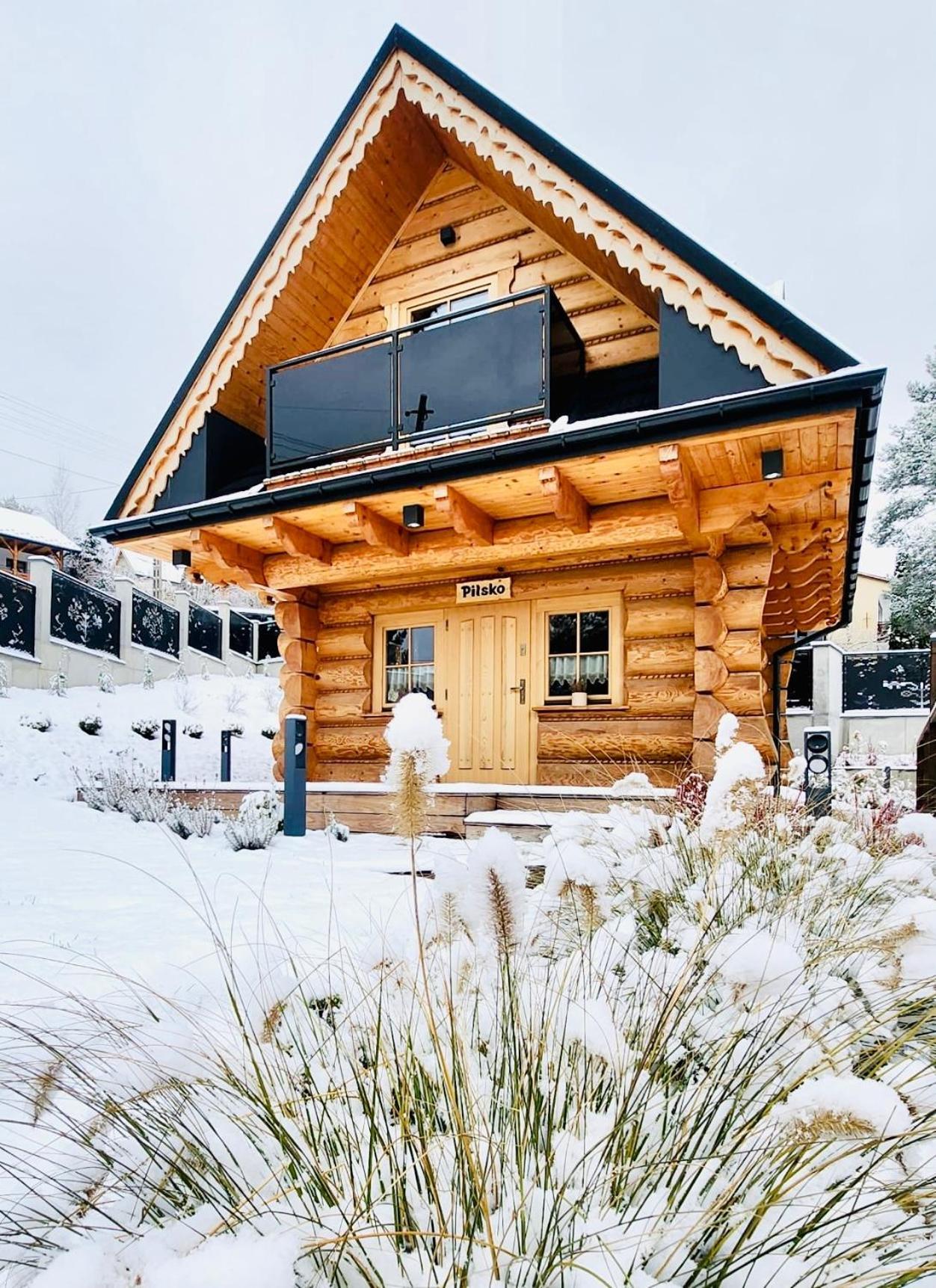 Stylowe Beskidy - Luksusowe Domki Z Saunami I Jacuzzi Apartment Mutne Exterior foto